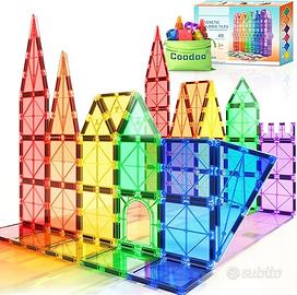 Piastrelle magnetiche Giocattoli per bambini Gioca
