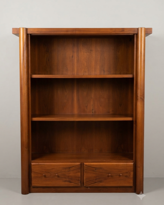 Libreria in legno massello