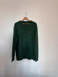 Maglione Tommy Jeans uomo taglia L verde scuro
