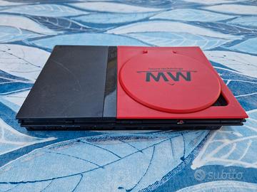 Console PS2 Sony Playstation 2 Slim rossa e nera