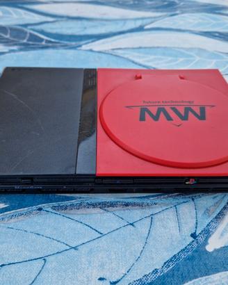 Console PS2 Sony Playstation 2 Slim rossa e nera