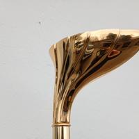 Lampada da terra Frattini anni 80 in ottone