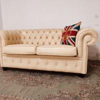 divano Chester Chesterfield vera pelle inglese uk