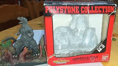 Diorama Godzilla vs Baragon 2001-Bandai Polystone
