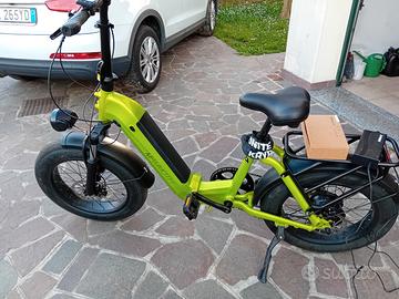 bici elettrica pieghevole