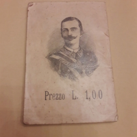 Libro Umberto I di Savoia 1885 Prontuario