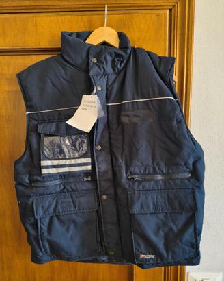 Gilet AZUA plus PAYPER uomo imbottito multi-tasche