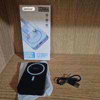 powerbank wireless 12000mah da 22.5W