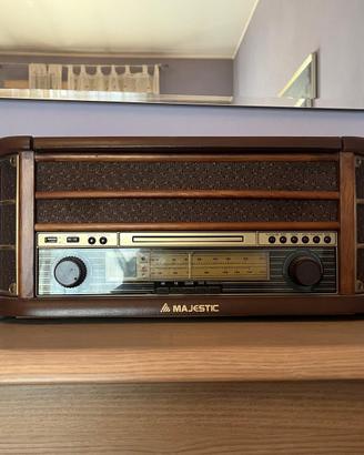 Majestic TT34CD/TP/USB vintage effetto legno