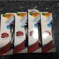 N. 4 occhiali 3D come foto 