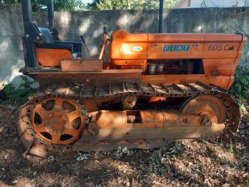 Trattore Cingolato Fiat 605