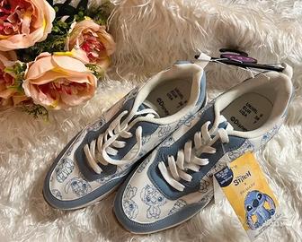 Scarpe Disney Stitch sneakers bianche e blu Tg. 38