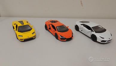 Lotto 3 Lamborghini scala 1:38 non 1:43 nuovi