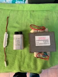 Condensatore e fusibile per microonde 900w