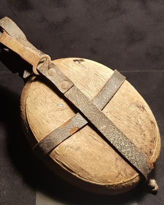 Borraccia Wehrmacht  "Feldflasche " Afrika