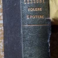 LIBRO MICHELE LESSONA VOLERE E' POTERE 1869 2a Ed