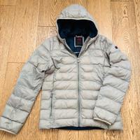 Piumino uomo Rifle taglia L con cappuccio