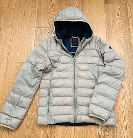 Piumino uomo Rifle taglia L con cappuccio