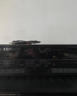 Aiwa stereo cassette desk MODEL NO. AD-WX808E