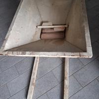 pigiatrice/spremi uva manuale, antica/vintage