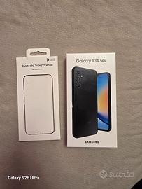 Samsung galaxy+cover A34 5g Enterprise 8gb di RAM,