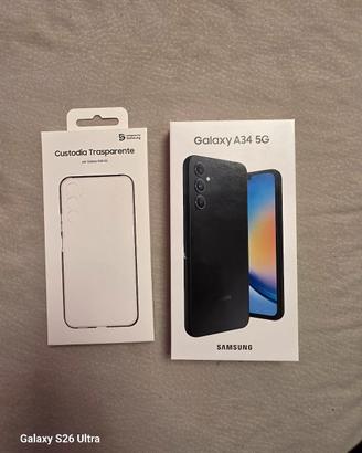 Samsung galaxy+cover A34 5g Enterprise 8gb di RAM,