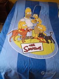 copripiumone con federa The Simpsons Ufficiale 