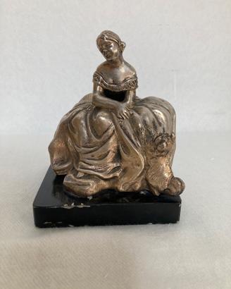 Scultura di Bruno Tornati in lamina di argento