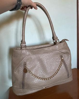 Borsa a spalla Segue Beige Donna Simil Pelle