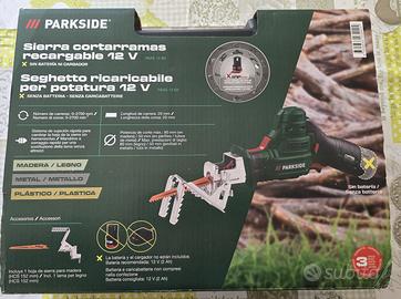 Seghetto ricaricabile per potature 12V Parkside