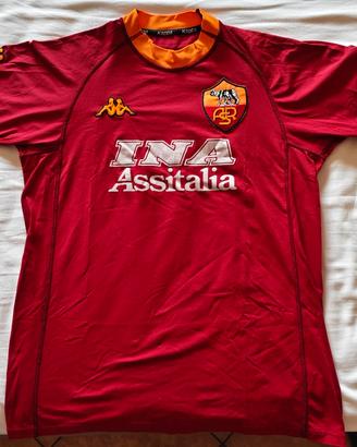 Maglia calcio Kappa Kombat Roma scudetto 2000/01 