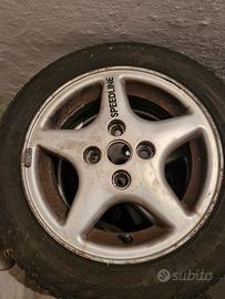 cerchi da 13 Speedline Trofeo Fiat+gomme