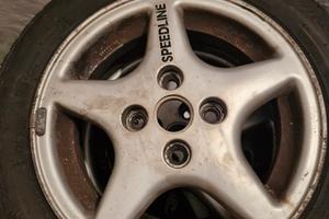cerchi da 13 Speedline Trofeo Fiat+gomme