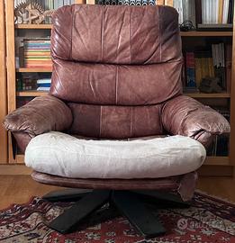 Poltrona girevole  -  vintage