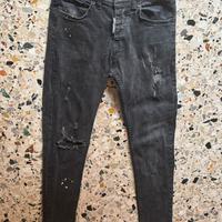 Jeans dsquared2 neri skinny
