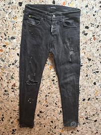 Jeans dsquared2 neri skinny