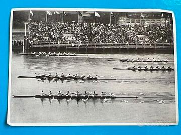 figurina EIGHT OTTO 113 ROWING OLYMPIA BERLIN 1936