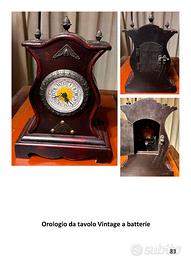 orologio da tavolo vintage