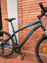 Bici Mtb Rockrider ST 120 nero-azzurro 27,5"