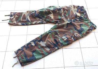 Pantaloni U.S. Army woodland anni 80 tg. Small Med