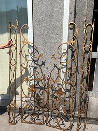 Pregiato Cancello da interni in ferro battuto