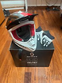 Casco Scott M Junior originale nuovo