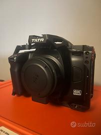 Blackmagic 6k Full Frame + Cage Tilta + Adattatore