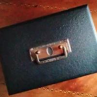 Cassetta portavalori  in metallo  anni '30