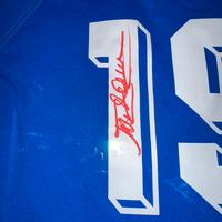 Maglia autografata Totò anni 90 notti azzurri