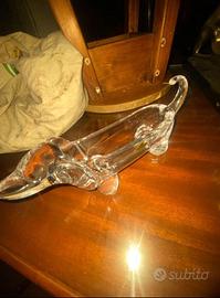 bassotto in criatallo anni 70