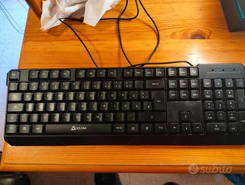 Klim Chroma - Tastiera USB Qwertz Tedesca