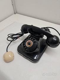 telefono vintage in bachelite nero 