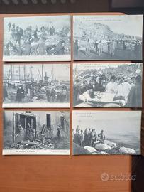 la tragedia di Messina - lotto di 6