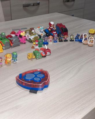 Kit PAW PATROL: Quartier Generale + Mezzi +Varie